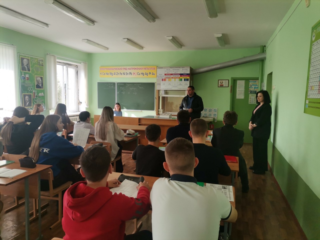Профориентационная работа в ГУО “Криничанская средняя школа Мозырского района”