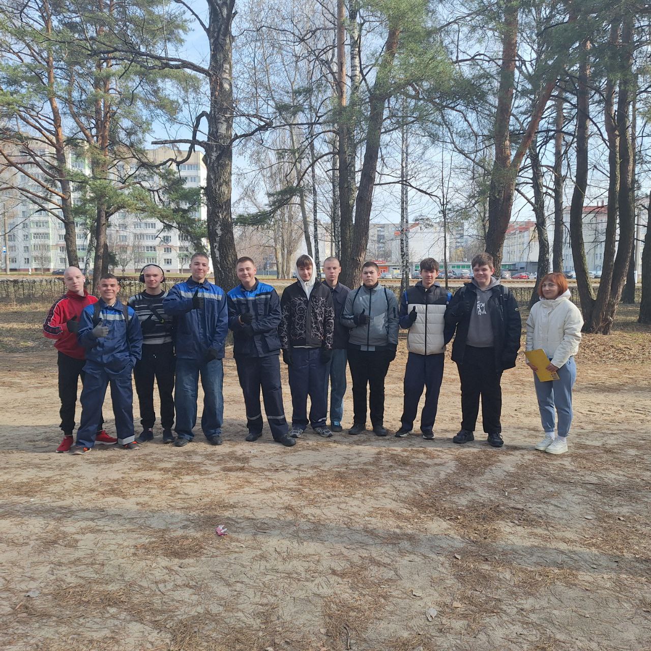 Трудовая акция в рамках областного субботника