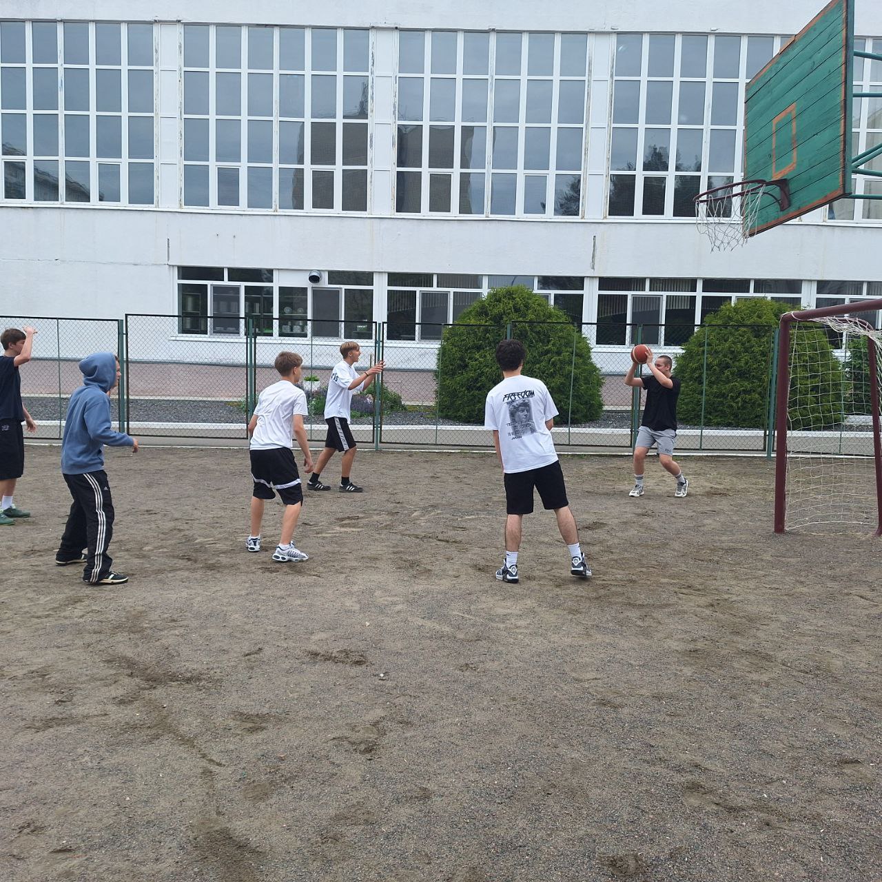 Соревнования по баскетболу