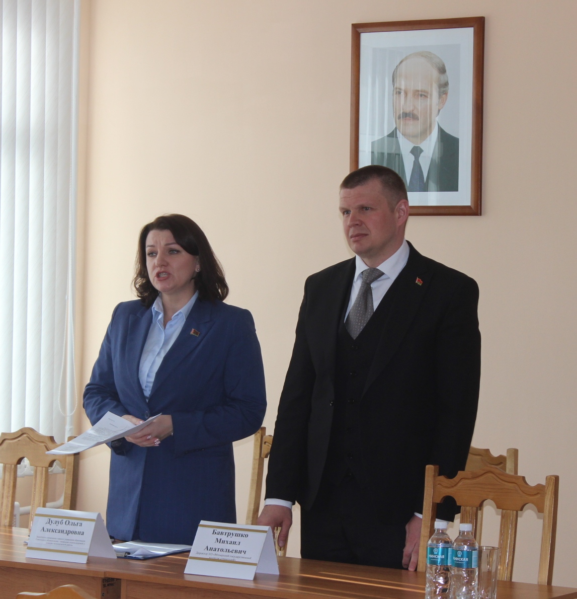 На должность главы УО «Мозырский государственный колледж строителей» представлен Михаил Анатольевич Бавтрушко