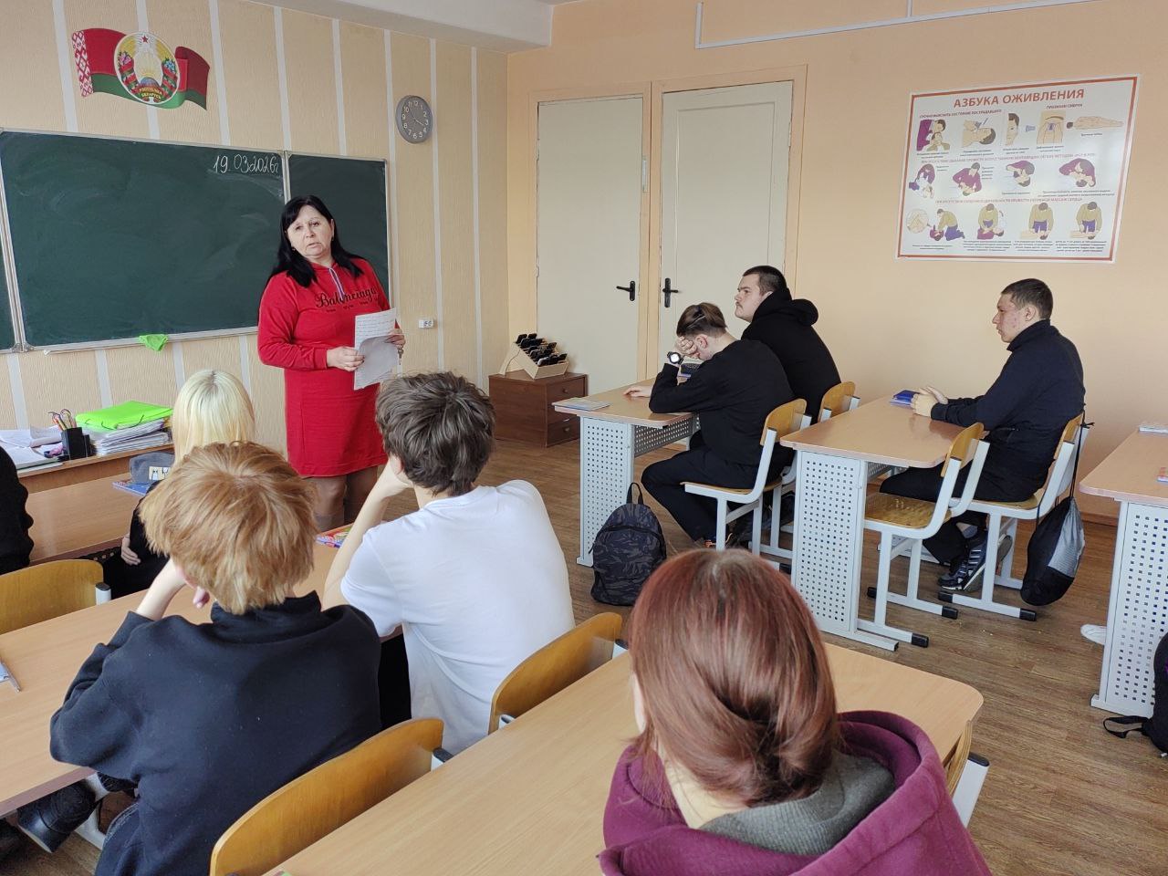 Профилактическая беседа «Горькая правда о безобидном пиве» в группе ОСР-133