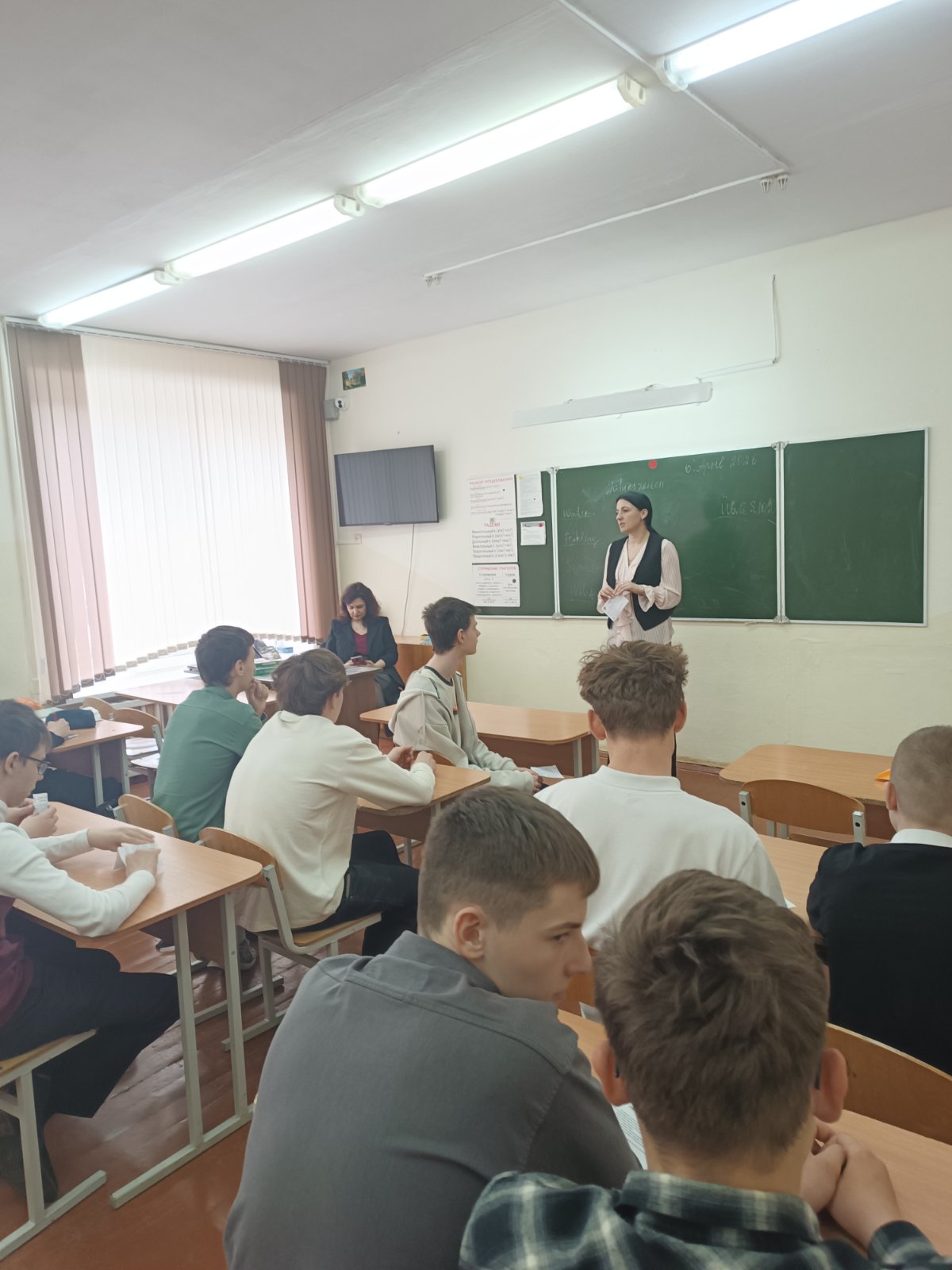 Профориентационная беседа с обучающимися 9 классов ГУО «Средняя школа №12 г. Мозыря»