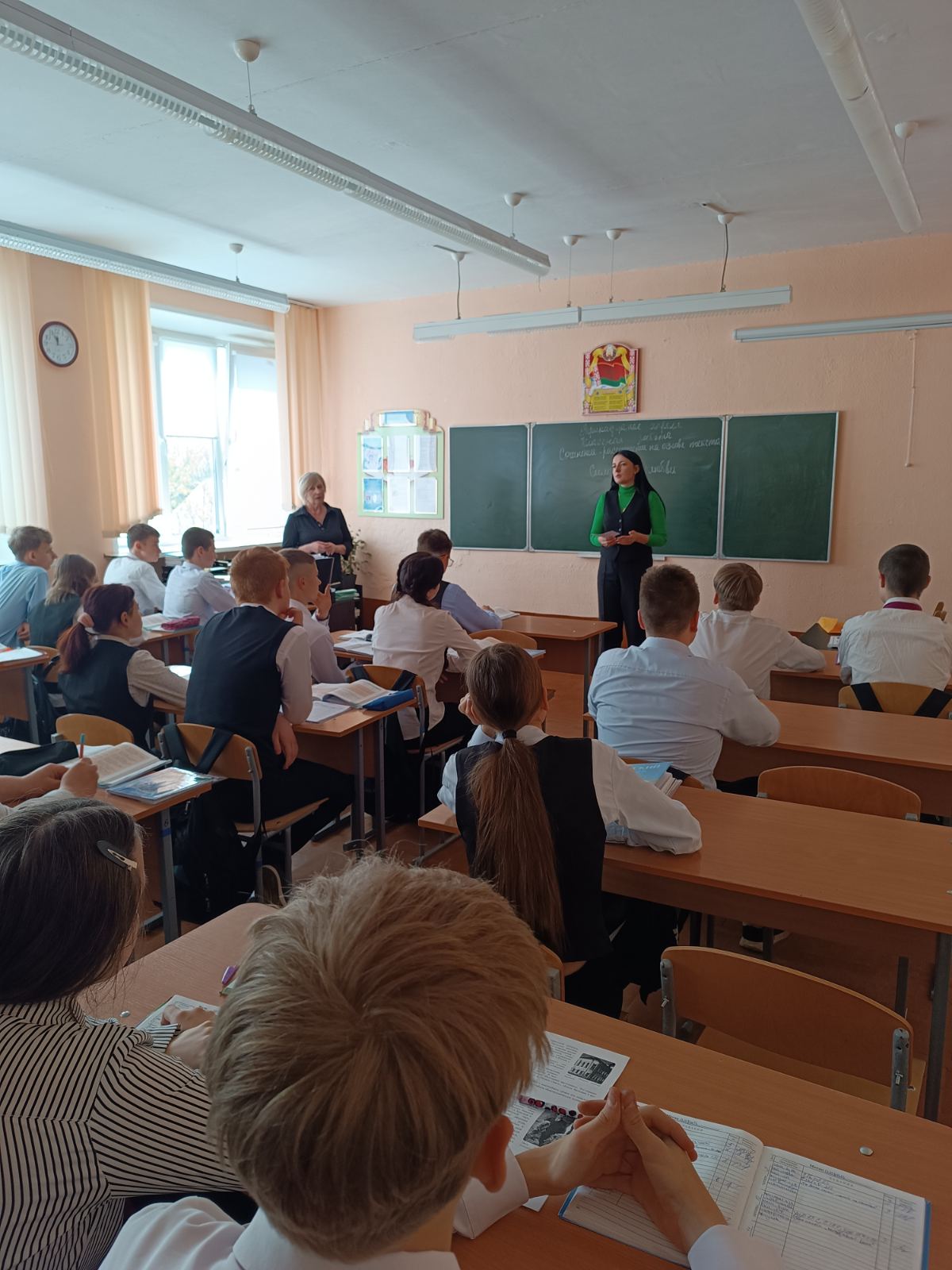 Профориентационная беседа с обучающимися 9 классов ГУО «Средняя школа №2 г. Ельска» и ГУО «Ельская районная гимназия»