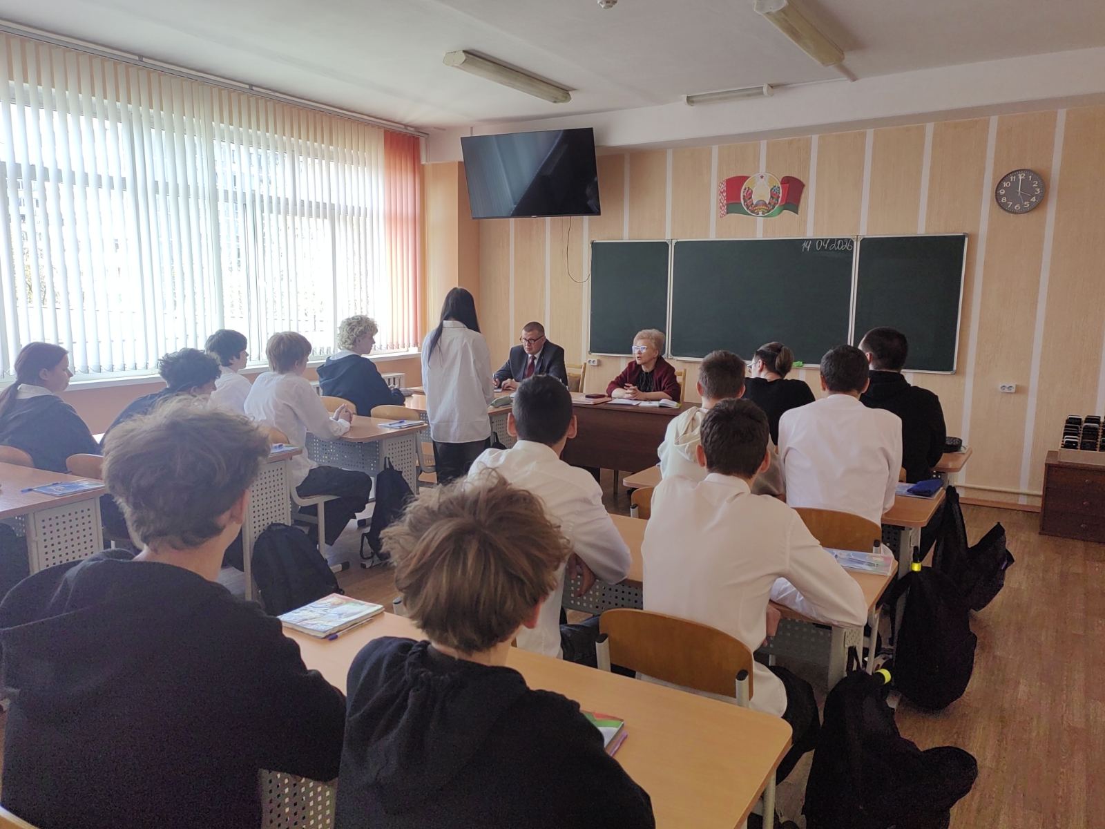 Встреча группы ОСР-133 с директором колледжа