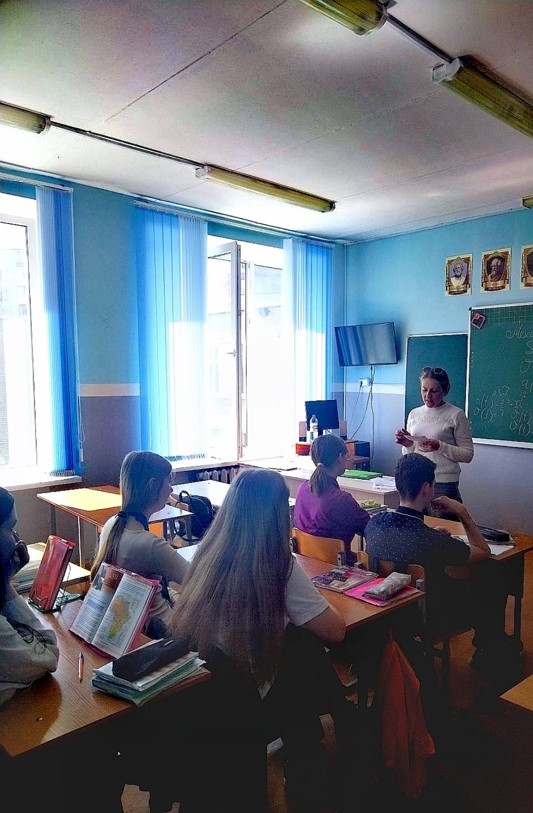 Профориентационная работа среди учащихся 9-х классов средней школы №1 г. Мозыря