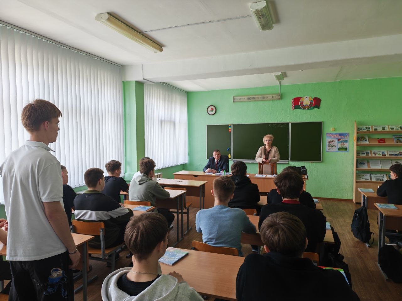 Встреча учащихся группы МЭГ-152 с директором колледжа